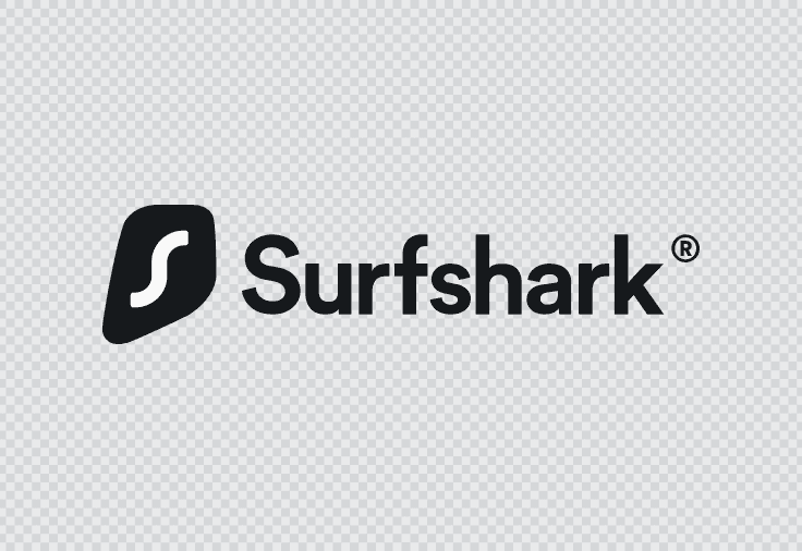 Surfshark 로고 다크