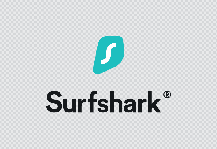 Surfshark 로고 세로